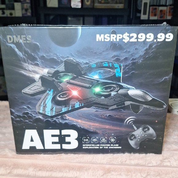 Other - DMES AE3 Interstellar Fighter Plane Factory Sealed